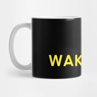 Wake Up! Yellow Vest Protester Mug